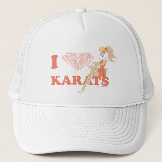 Lola Bunny I Hart Karats Trucker Pet (Voorkant)