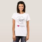 Lola Bunny - I Heart Nerds T-shirt (Voorkant volledig)