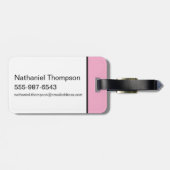 Lola Bunny Ik ben bij de band Bagagelabel (Achterkant horizontaal)