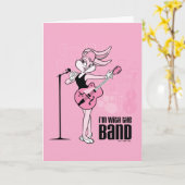 Lola Bunny Ik ben bij de band Kaart (Gele Bloem)