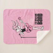 Lola Bunny Ik ben bij de band Sherpa Deken (Voorkant (horizontaal))