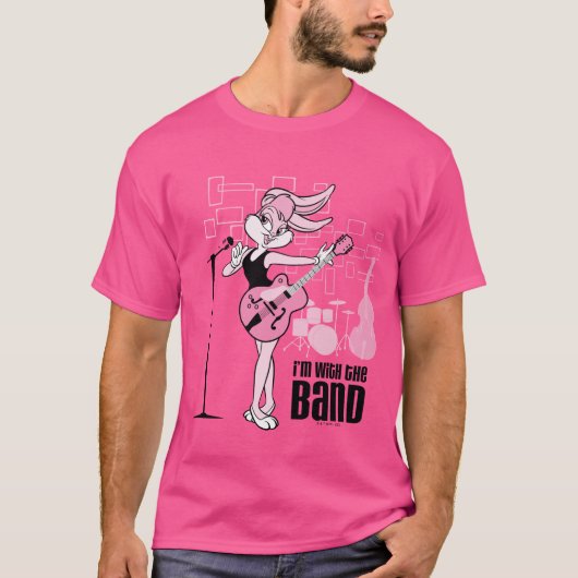 Lola Bunny Ik ben bij de band T-shirt (Voorkant)