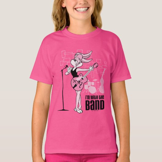 Lola Bunny Ik ben bij de band T-shirt (Voorkant)