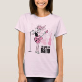 Lola Bunny Ik ben bij de band T-shirt (Voorkant)