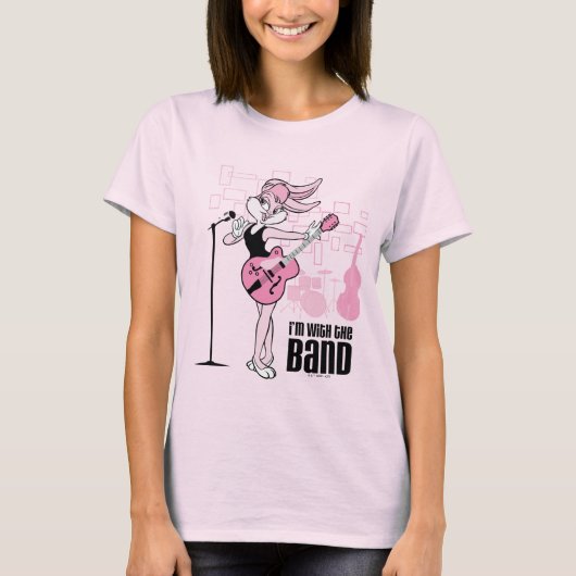 Lola Bunny Ik ben bij de band T-shirt (Voorkant)