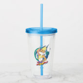 Lola Bunny "Ik ben niet stoppable" Acryl Drinkbeker (Voorkant)