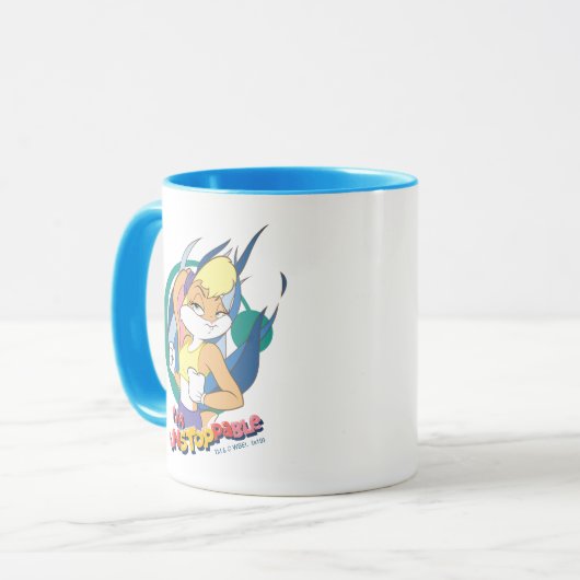 Lola Bunny "Ik ben niet stoppable" Mok (Voorkant links)