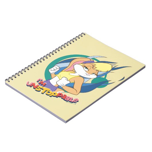 Lola Bunny "Ik ben niet stoppable" Notitieboek (Linkerzijde)