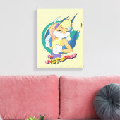 Lola Bunny "Ik ben niet te stoppen" Canvas Afdruk (Insitu (Woonkamer))