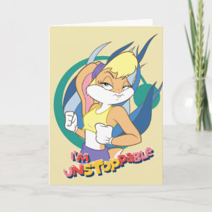 Lola Bunny "Ik ben niet te stoppen" Kaart