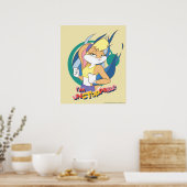 Lola Bunny "Ik ben niet te stoppen" Poster (Keuken)