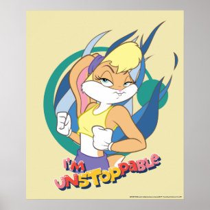 Lola Bunny "Ik ben niet te stoppen" Poster