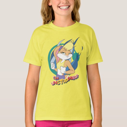 Lola Bunny "Ik ben niet te stoppen" T-shirt (Voorkant)