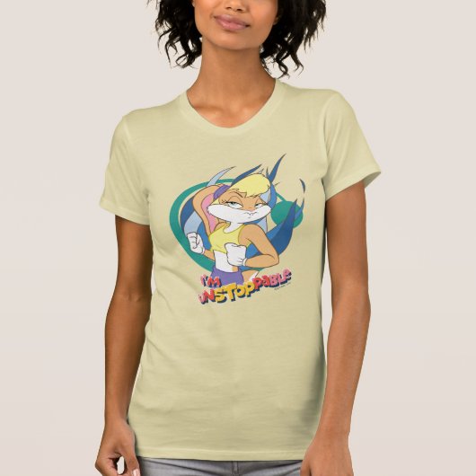 Lola Bunny "Ik ben niet te stoppen" T-shirt (Voorkant)