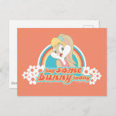 Lola Bunny knuffel een konijntje vandaag Briefkaart (Voorkant / Achterkant)