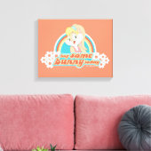 Lola Bunny knuffel een konijntje vandaag Canvas Afdruk (Insitu (Woonkamer))