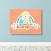 Lola Bunny knuffel een konijntje vandaag Canvas Afdruk (Insitu (Houten vloer))