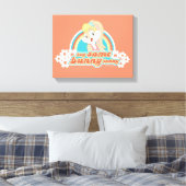 Lola Bunny knuffel een konijntje vandaag Canvas Afdruk (Insitu (Slaapkamer))