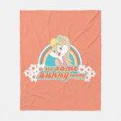Lola Bunny knuffel een konijntje vandaag Fleece Deken (Voorkant)