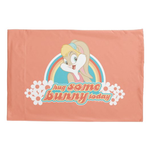 Lola Bunny knuffel een konijntje vandaag Kussensloop (Achterkant)