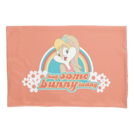 Lola Bunny knuffel een konijntje vandaag Kussensloop (Voorkant)