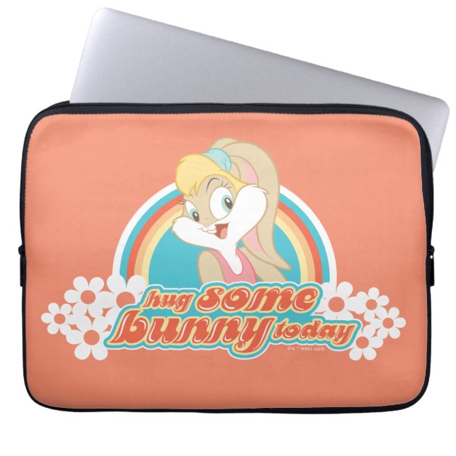 Lola Bunny knuffel een konijntje vandaag Laptop Sleeve (Voorkant)