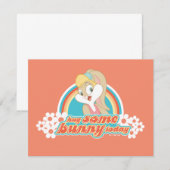 Lola Bunny knuffel een konijntje vandaag Notitiekaartje (Voorkant / Achterkant)