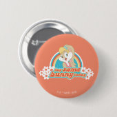 Lola Bunny knuffel een konijntje vandaag Ronde Button 5,7 Cm (Voorkant /achterkant)