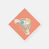 Lola Bunny knuffel een konijntje vandaag Servet (Hoek)