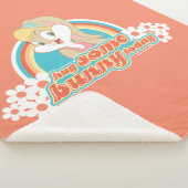 Lola Bunny knuffel een konijntje vandaag Sherpa Deken (3/4)