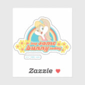 Lola Bunny knuffel een konijntje vandaag Sticker (Vel)