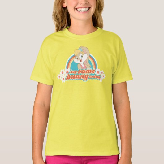 Lola Bunny knuffel een konijntje vandaag T-shirt (Voorkant)