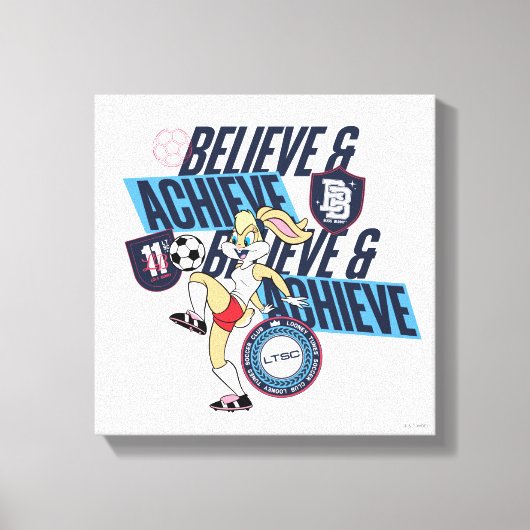 Lola Bunny LOONEY TUNES™ Soccer Club Graphic Canvas Afdruk (Voorkant)