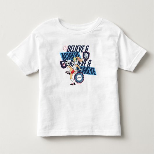 Lola Bunny LOONEY TUNES™ Soccer Club Graphic Kinder Shirts (Voorkant)