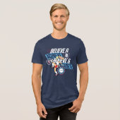 Lola Bunny LOONEY TUNES™ Soccer Club Graphic Tri-Blend Shirt (Voorkant volledig)