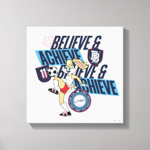Lola Bunny LOONEY TUNES™ Voetbalclub Grafisch Canvas Afdruk