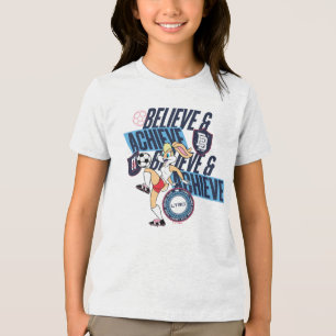 Lola Bunny LOONEY TUNES™ Voetbalclub Grafisch Tri-Blend Shirt