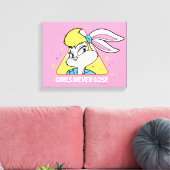 Lola Bunny Meisjes Nooit Verliezen Canvas Afdruk (Insitu (Woonkamer))