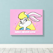 Lola Bunny Meisjes Nooit Verliezen Canvas Afdruk (Insitu (Houten vloer))