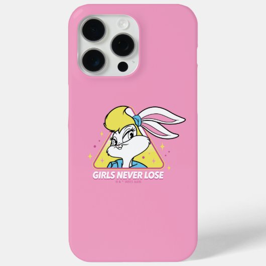 Lola Bunny Meisjes Nooit Verliezen Case-Mate iPhone Case (Achterkant)