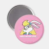 Lola Bunny Meisjes Nooit Verliezen Magneet (Voorkant / Achterkant)