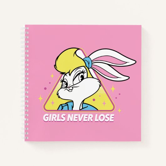 Lola Bunny Meisjes Nooit Verliezen Notitieboek (Voorkant)