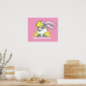 Lola Bunny Meisjes Nooit Verliezen Poster (Keuken)