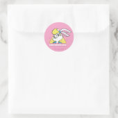 Lola Bunny Meisjes Nooit Verliezen Ronde Sticker (Tas)