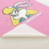 Lola Bunny Meisjes Nooit Verliezen Sherpa Deken (3/4)