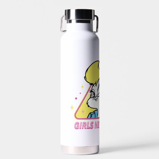 Lola Bunny Meisjes Nooit Verliezen Waterfles (Voorkant)