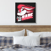 Lola Bunny noem me geen babe Canvas Afdruk (Insitu (Slaapkamer))