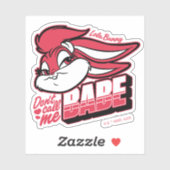 Lola Bunny noem me geen babe Sticker (Vel)