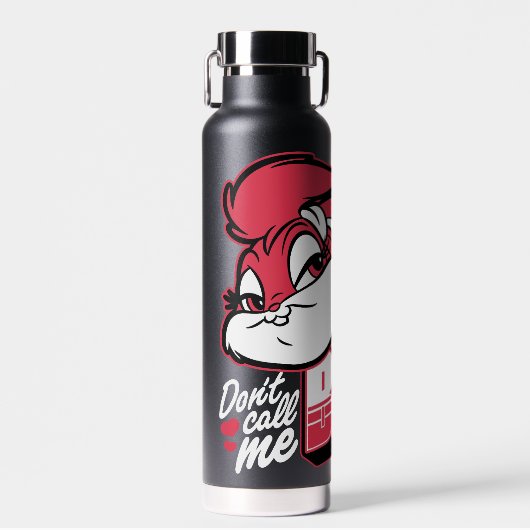 Lola Bunny noem me geen babe Waterfles (Voorkant)