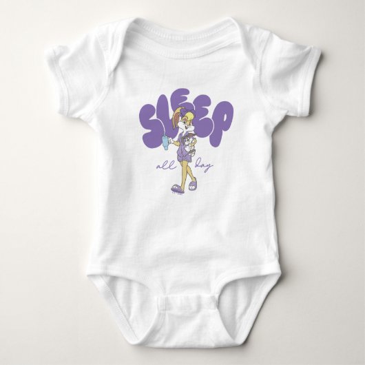 Lola Bunny Sleep All Day Romper (Voorkant)